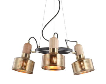 Gallery Adjustable Spotlight Metal LED Chandelier - JONATHAN Y